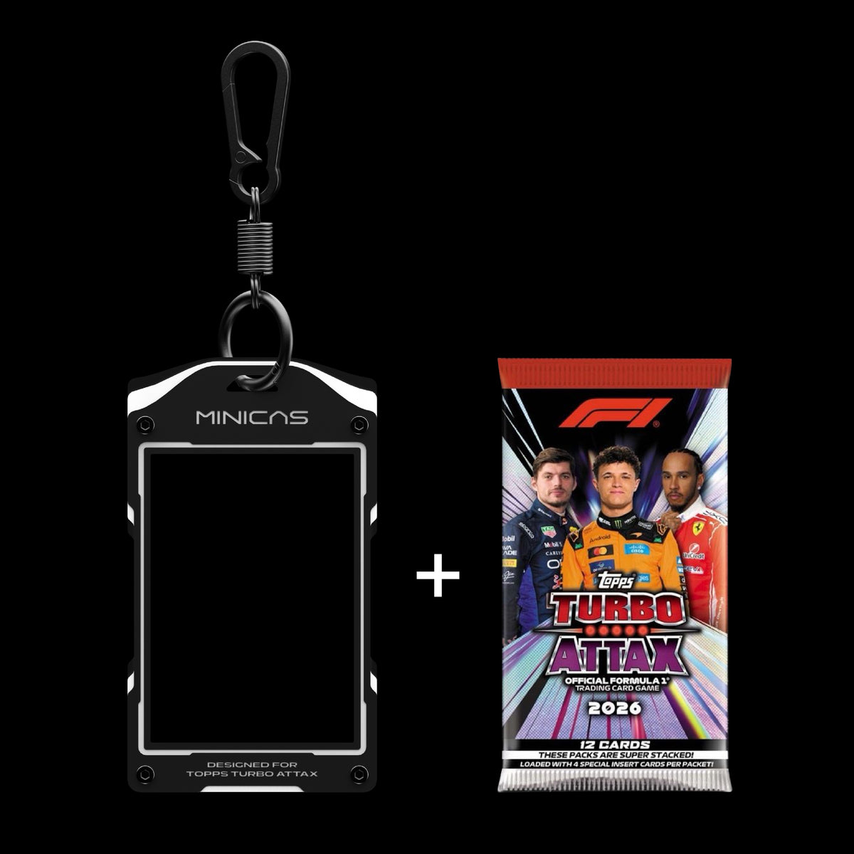 【CARD-TAG】F1卡牌吊飾 (限Topps F1 Turbo Attax系列使用) 含盲抽卡包